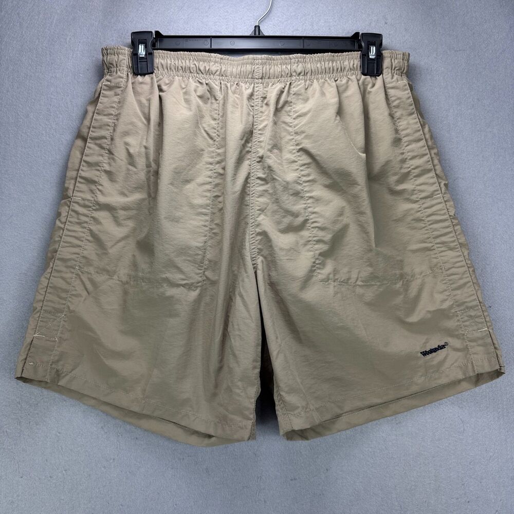 Weekender Baybreeze Swimtrunks Men's L Khaki Meshed Lined Classic Preppy